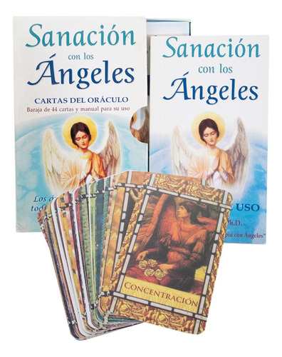 Sanacion Con Los Angeles (incluye Cartas Del Oraculo 61uox