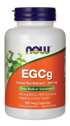 Egcg Green Tea Extract Marca Now Importado De Usa