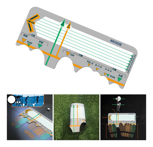 Tablero De Estación De Golf De 1 Pieza Práctica De Swing