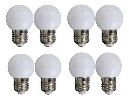 L 8x Creative E27 Holiday Globe Lamp Reemplazo Para La
