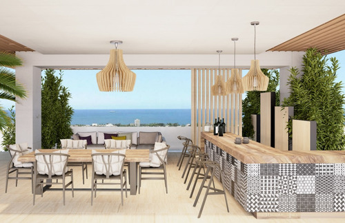 En Venta 2do Nivel Con Terraza En Miramar.