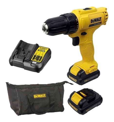 Taladro Inalambrico Dewalt Dcd700c2 12v . Ferrelectro