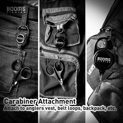 Booms Pesca Rg1 Retractor 3 Pcs