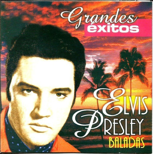 Cd Elvis Presley - Grandes Éxitos Baladas - Usado