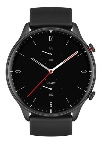 Imagen 1 de 2 de Smartwatch Amazfit Fashion GTR 2 Sport Edition 1.39" caja 46.4mm de  aleación de aluminio  black, malla  obsidian black de  silicona A1952