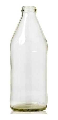 Imagen 1 de 1 de Botella Boca Ancha 1000 Cc Con Tapa Metálica Pack 10 Unidad