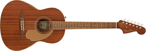 Guitarra Fender Acústica Sonoran Mini 3/4 Caoba Con Funda