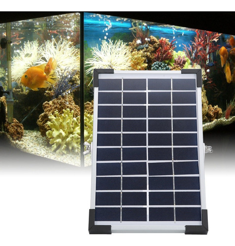 Água Da Lagoa Do Aquário Do Oxigenador Movido A Energia
