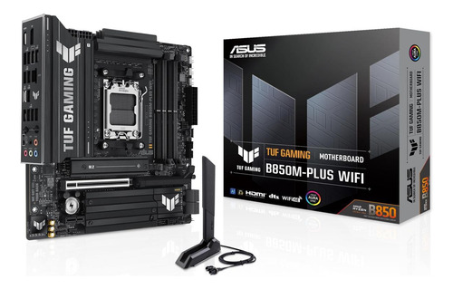 Asus Tuf Gaming B850m-plus Wifi Amd Am5 B850 Matx Matcole, A