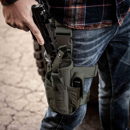 Funda Universal Para Pistola De Muslo Ajustable