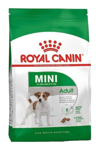 Imagen 1 de 1 de Alimento Royal Canin Size Health Nutrition Mini Adult para perro adulto de raza pequeña sabor mix en bolsa de 8kg
