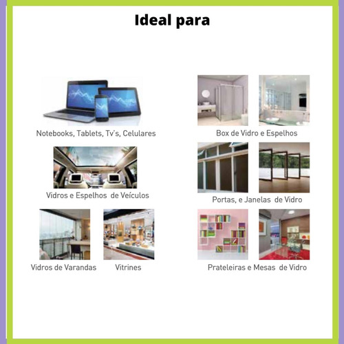 Imagem 6 de 6 de Pano Microfibra Limpeza Vidros Espelhos Eco Cleaner Catchmop