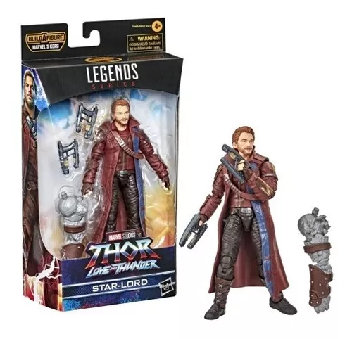 Boneco Star Lord Senhor Das Estrelas Thor 4 Legends F1409