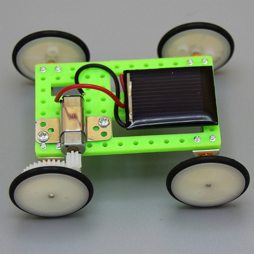 Mini Modelo De Coche Solar W, Manual De Bricolaje, Para Ense