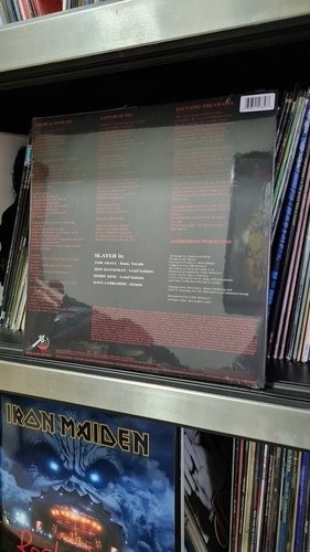 Imagem 2 de 4 de Lp Slayer Haunting The Chapel Red/white Lacrado Frete Grátis