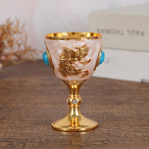 Copa De Bebidas Reutilizable De Tamaño Pequeño De Oro B