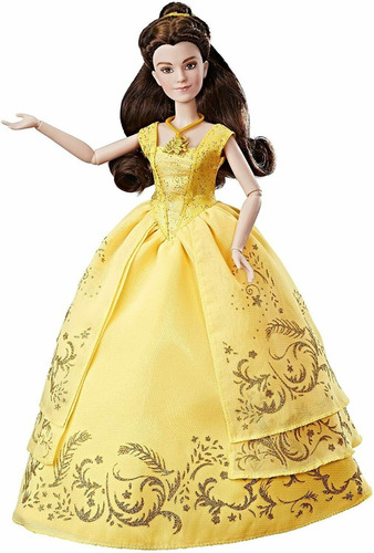 Muñeca Belle Vestido Encantado - La Bella Y La Bestia Disney