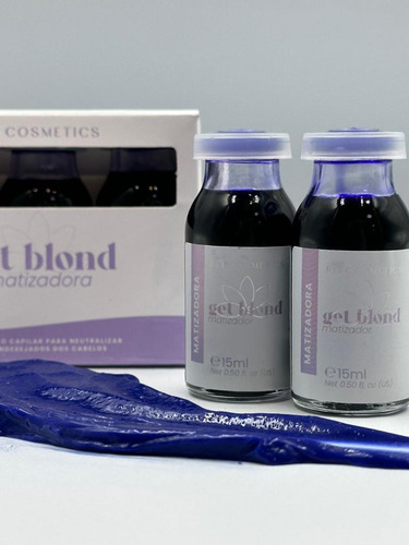Kit 3 Ampolas Get Blond Matizadora Loiras Fit Cosmetics 39ml