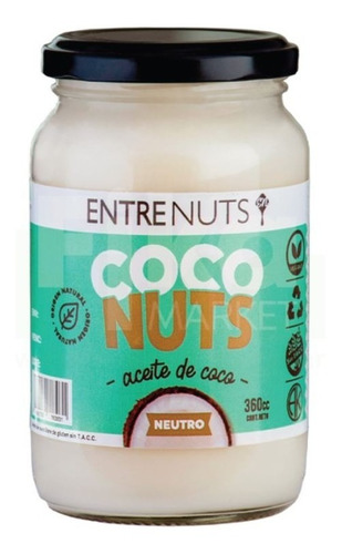 Aceite De Coco / Origen Natural - Neutro- 360cc