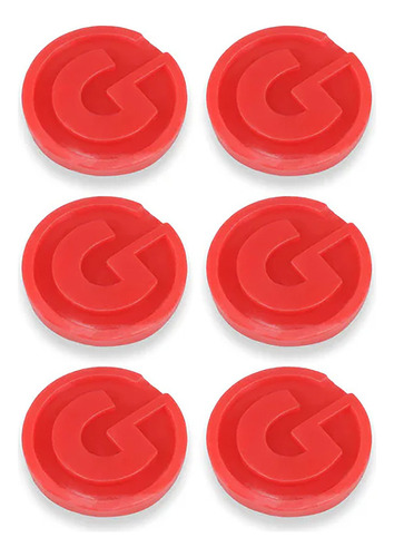 Abafador Gel (kit Com 6 Peças) Gibraltar Sc-gtg