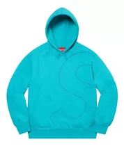 SUDADERA CON CAPUCHA CON LOGOTIPO EN CAJA SUPREME LOUIS VUITTON AUTÉNTICA  Pequeña