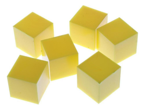Zx 20 Peças De Plástico Geométrico Sólido 3-d Shapes