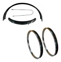 Comprar Kit Paralamas E Aros 20 Aço 36f Berlineta Monareta E Outras
