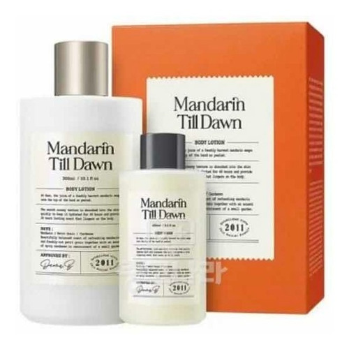 Derma B Narrative Body Lotion 300ml Set Mandarin Till Dawn