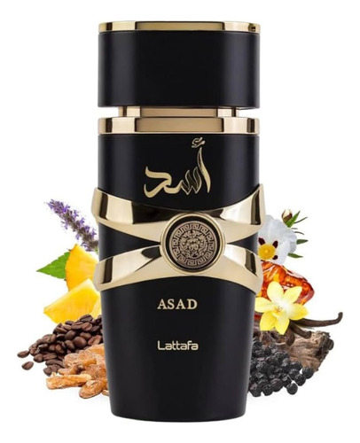 Asad Lattafa Perfume Árabe Elixir 100 Mi Eau De Parfum