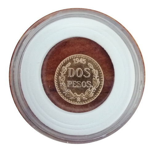 Moneda De Oro 2 Pesos 1945