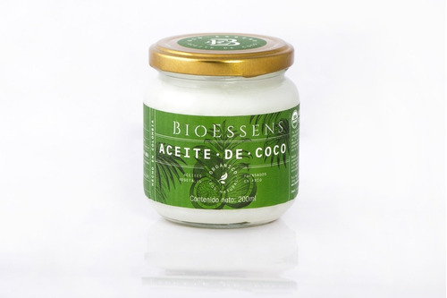 Aceite De Coco Orgánico Certificado Bioessens