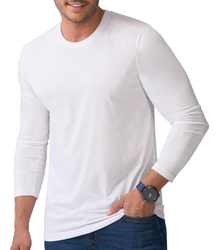 Camibuzo Omar Blanco Para Hombre Croydon