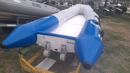 Semirrigido Kiel 3.60 Con Motor Parsun 9.8hp 2t Inmaculado