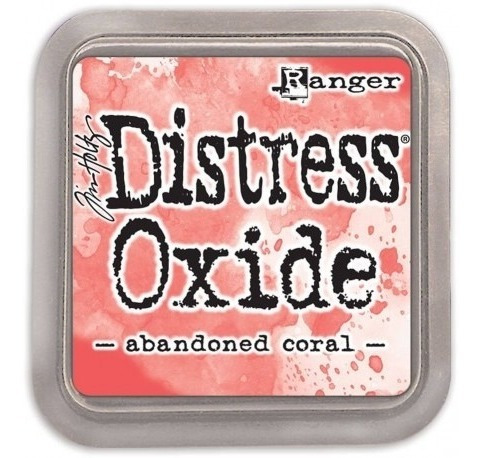 Tinta Distress Oxide Scrapbook Ranger Abandoned Coral