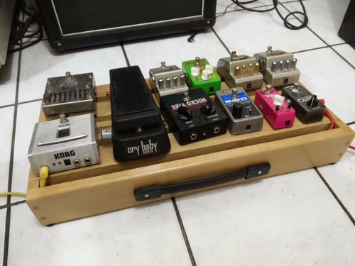 Pedalboard 60x30 Velcro Boss Mxr Ehx Moeer Joyo Marshall