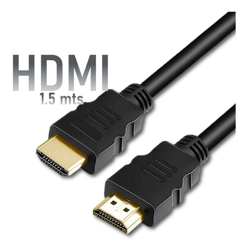 Imagen 1 de 2 de Cable Hdmi 1.5mtr Para Tv Smart Monitor Ps4 Xbox Proyector