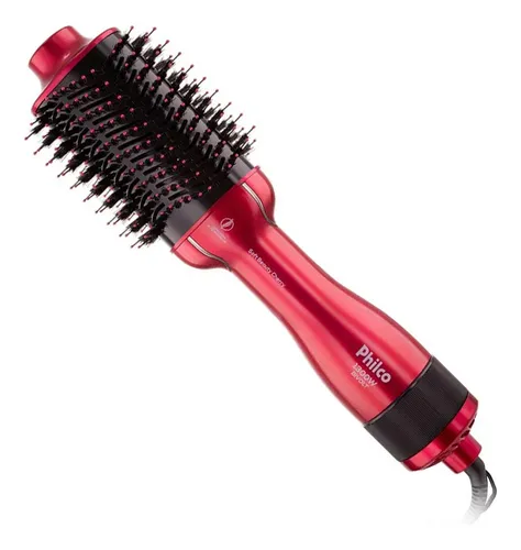 Escova Secadora Philco Soft Beauty Cherry Pec13 4 Em 1