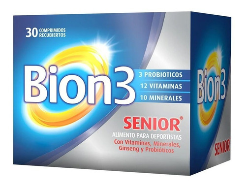 Bion 3 Senior Vitaminas 30 Comprimidos