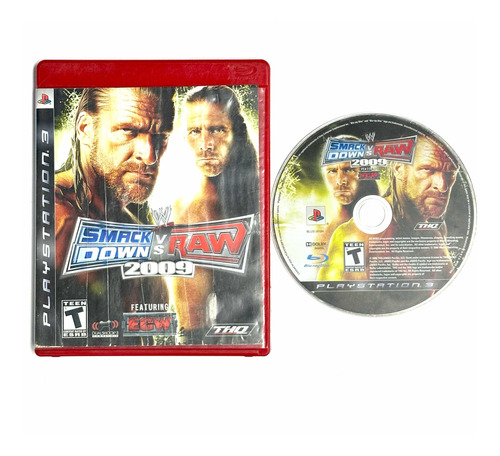 Wwe Smackdown Vs Raw 2009 - Juego Físico Playstation 3