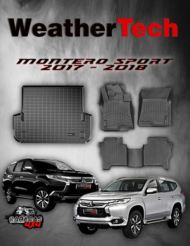 Alfombra Weathertech Montero Sportjuego Completo