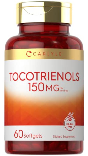 Carlyle Tocotrienols  150mg Suplemento Ten 60 4dh2q