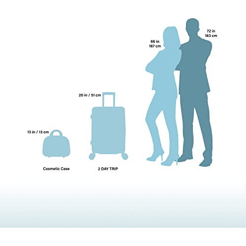 Bolsa Giratoria De Mano World Traveler Seasons Hardside De 2
