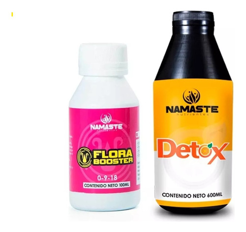 Namaste Flora Booster 100ml Con Lavado Raices Detox 500ml