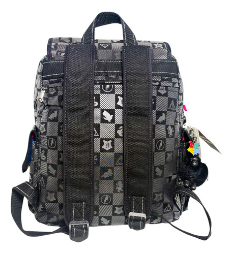 Mochila Harry Potter Kipling Importación Americana Gris Oscuro Liso