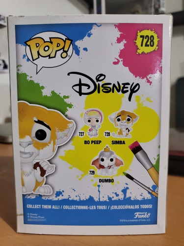 Funko Pop! Simba D.i.y. 728 - Rey Leon (Usado)