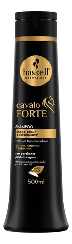 Haskell Cavalo Forte Shampoo 500ml Crescimento Brilho