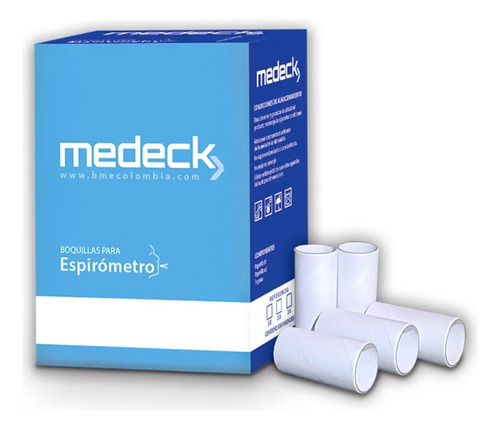 Boquillas Espirometria X 100 ®