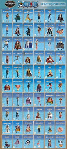 Figuras One Piece Salvat 1-80 (leer Descripcion)