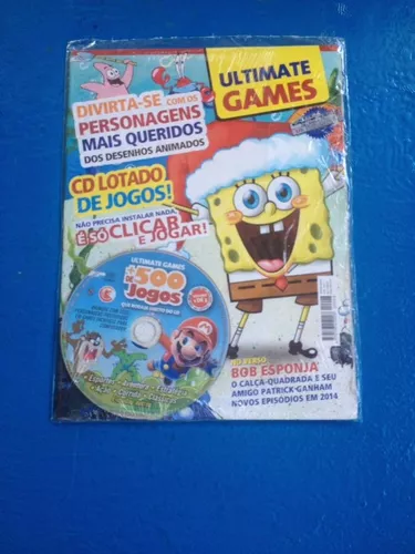 Cd De Jogos Ultimate Games + De 500 Jogos Que Rodam Direto