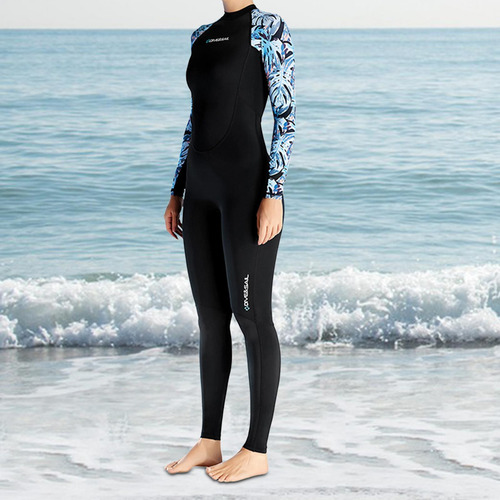 Traje De Neopreno Para Mujer, Traje De Buceo, Traje Xs Negro